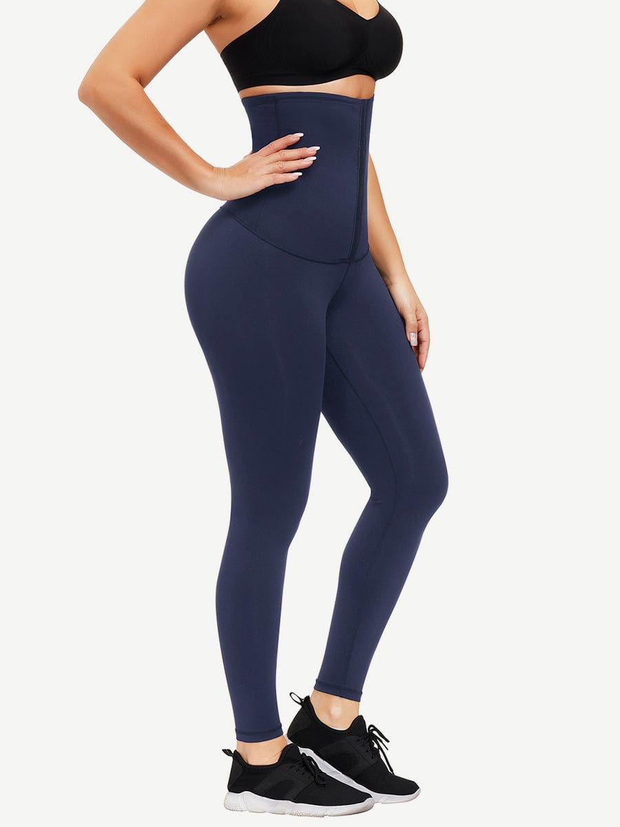 MT200394 — Legging gainant taille haute avec fermeture à agrafes