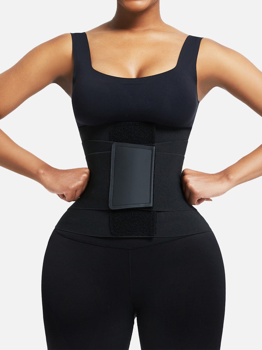 MT200421 — Sauna Waist Trainer with 5 Steel Bones