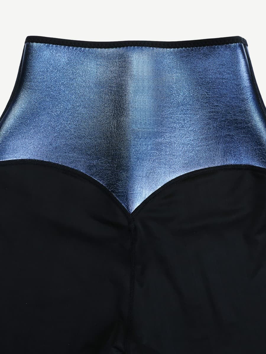 MT200422 — Legging gainant taille haute en néoprène avec agrafes réglables