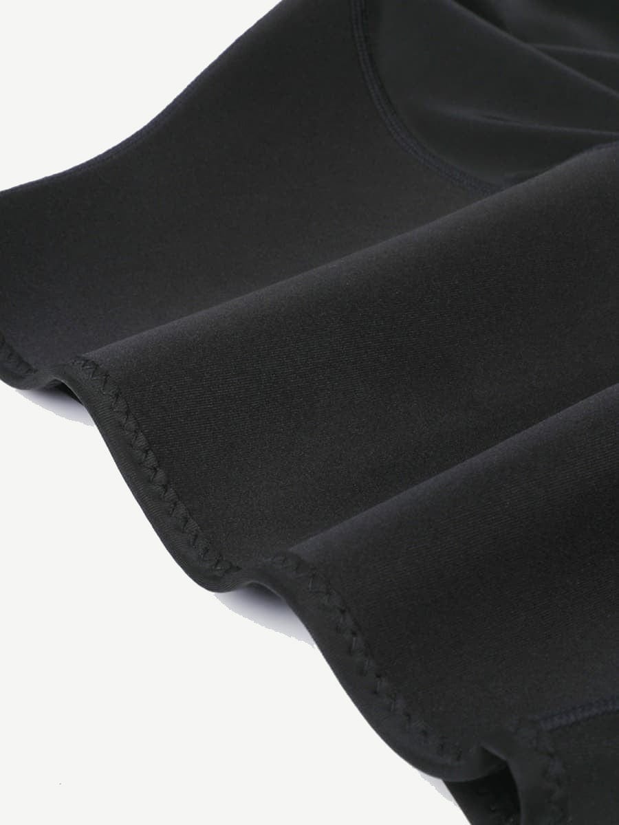 MT200422 — Legging gainant taille haute en néoprène avec agrafes réglables