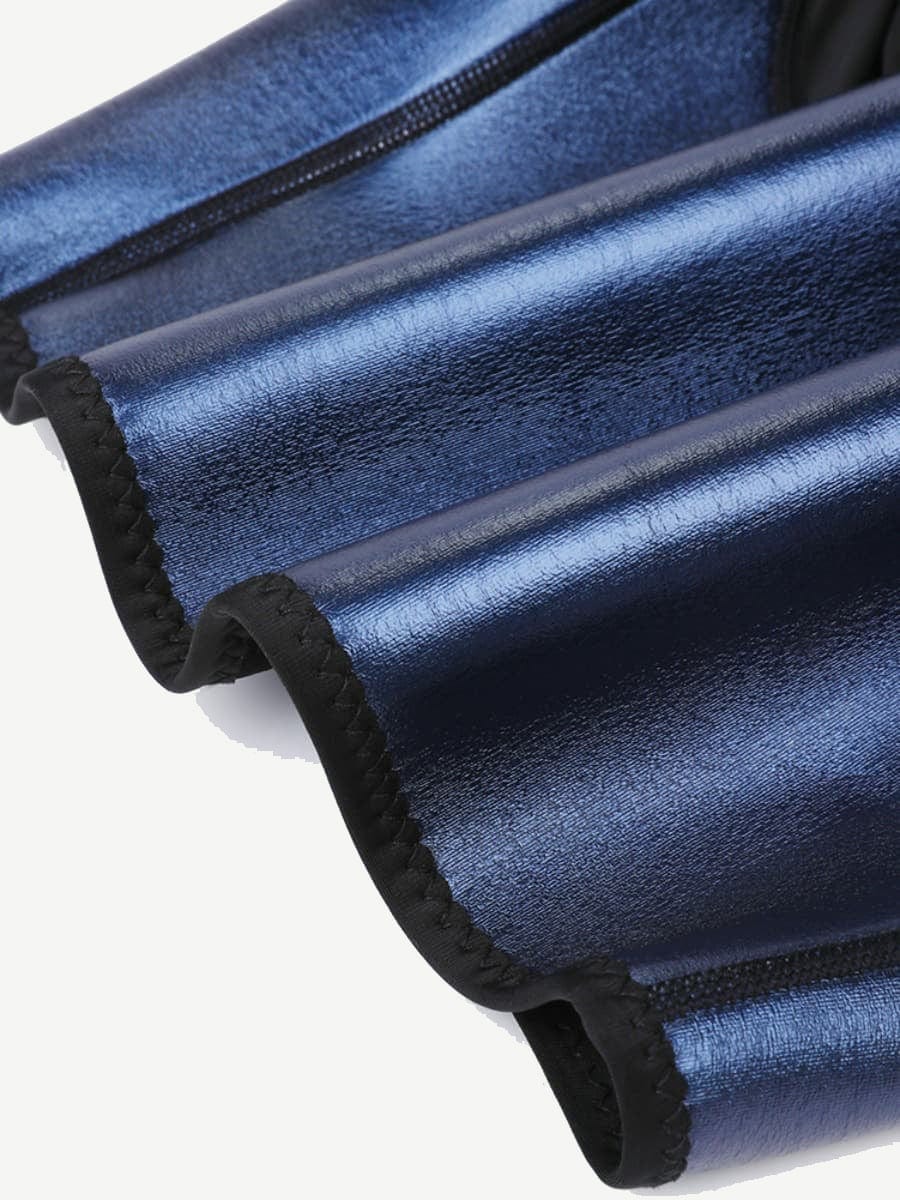 MT200422 — Legging gainant taille haute en néoprène avec agrafes réglables