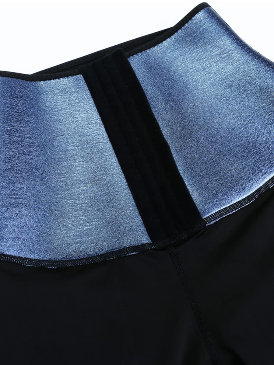 MT200422 — Legging gainant taille haute en néoprène avec agrafes réglables