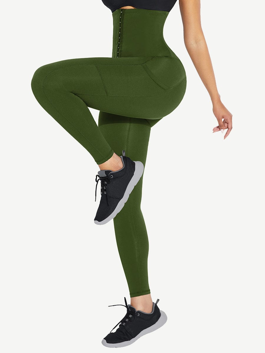 MT200429 — High-Waisted Shaping Leggings with Pockets