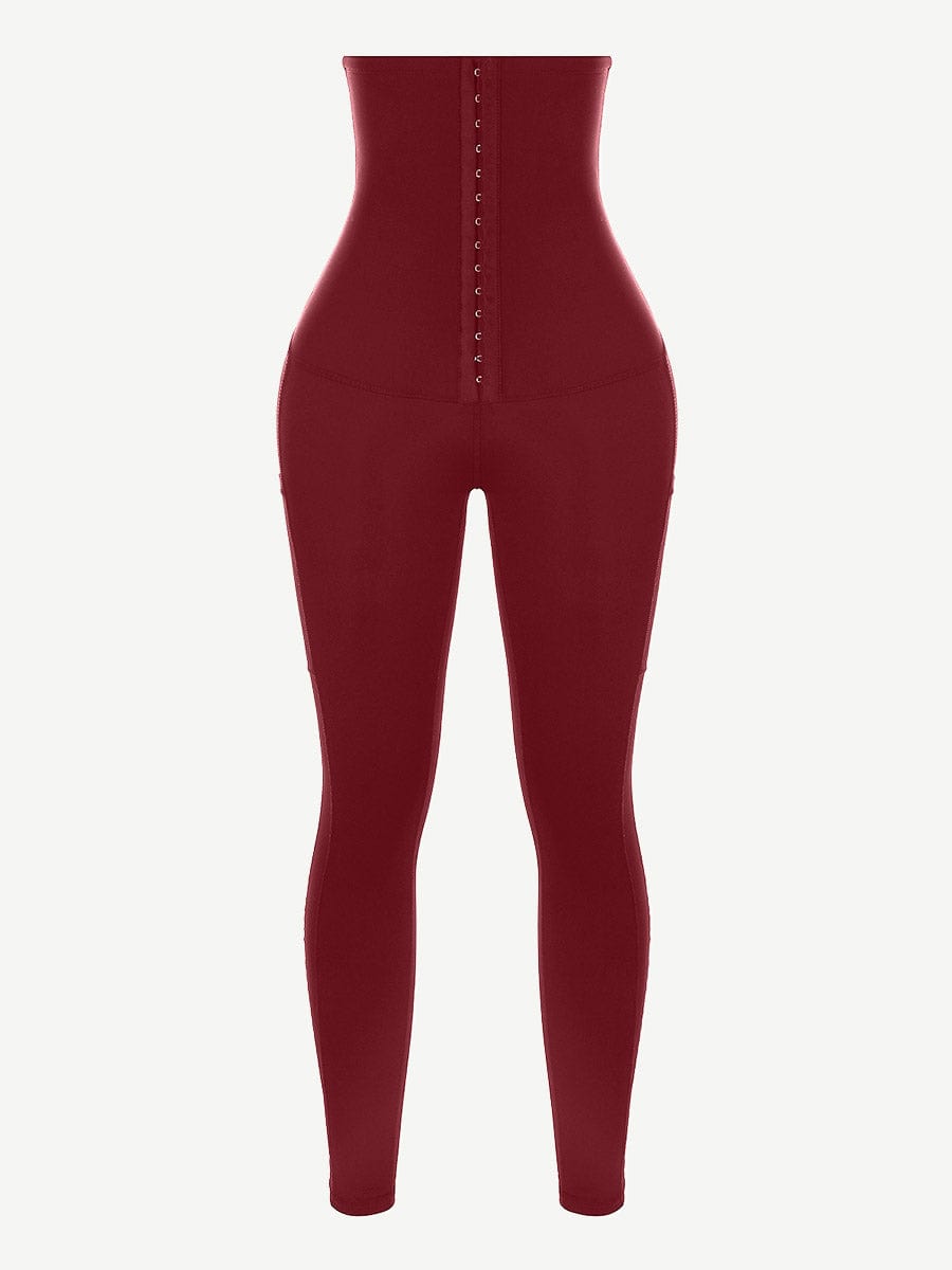 MT200429 — High-Waisted Shaping Leggings with Pockets