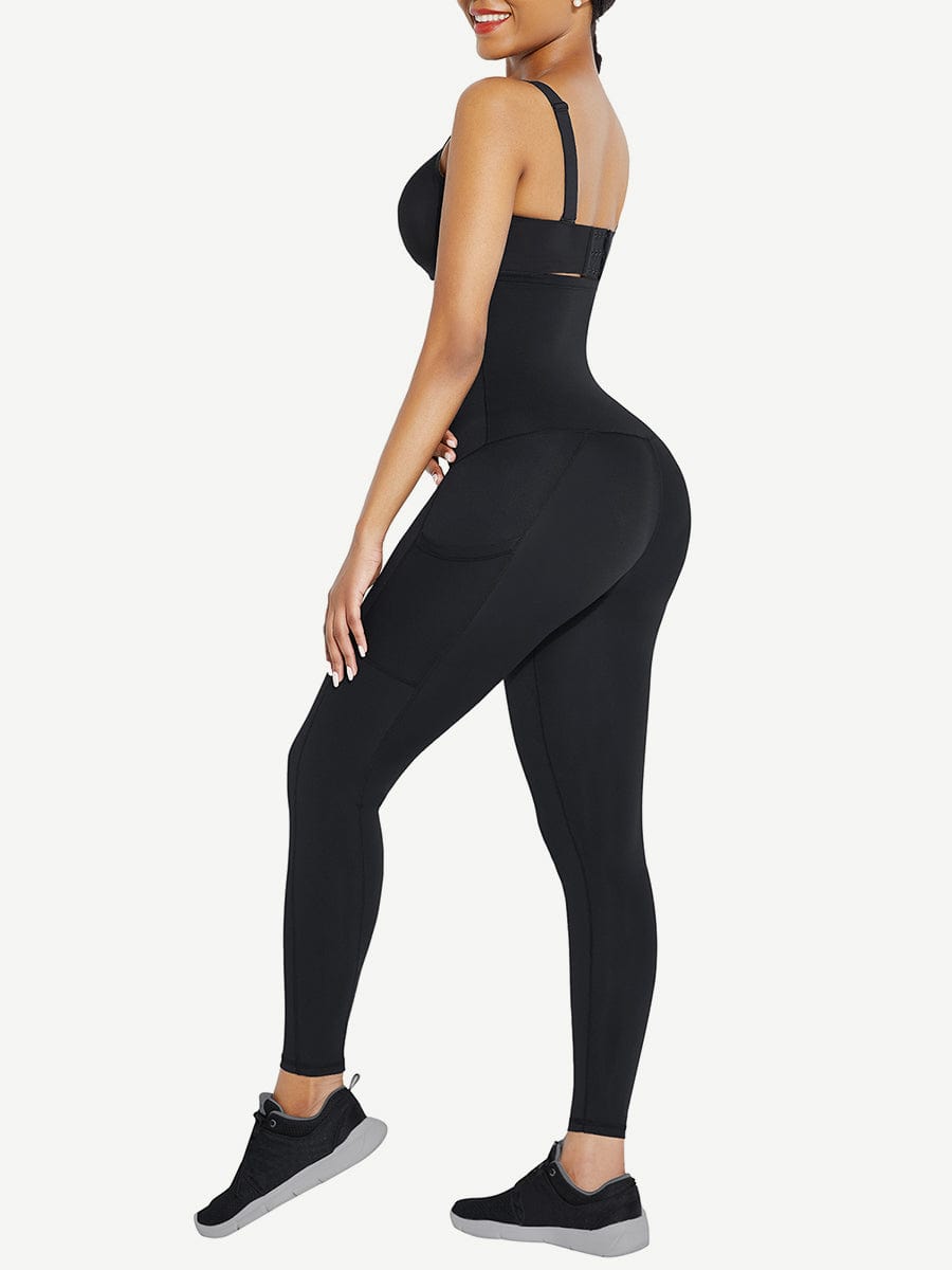MT200429 — High-Waisted Shaping Leggings with Pockets