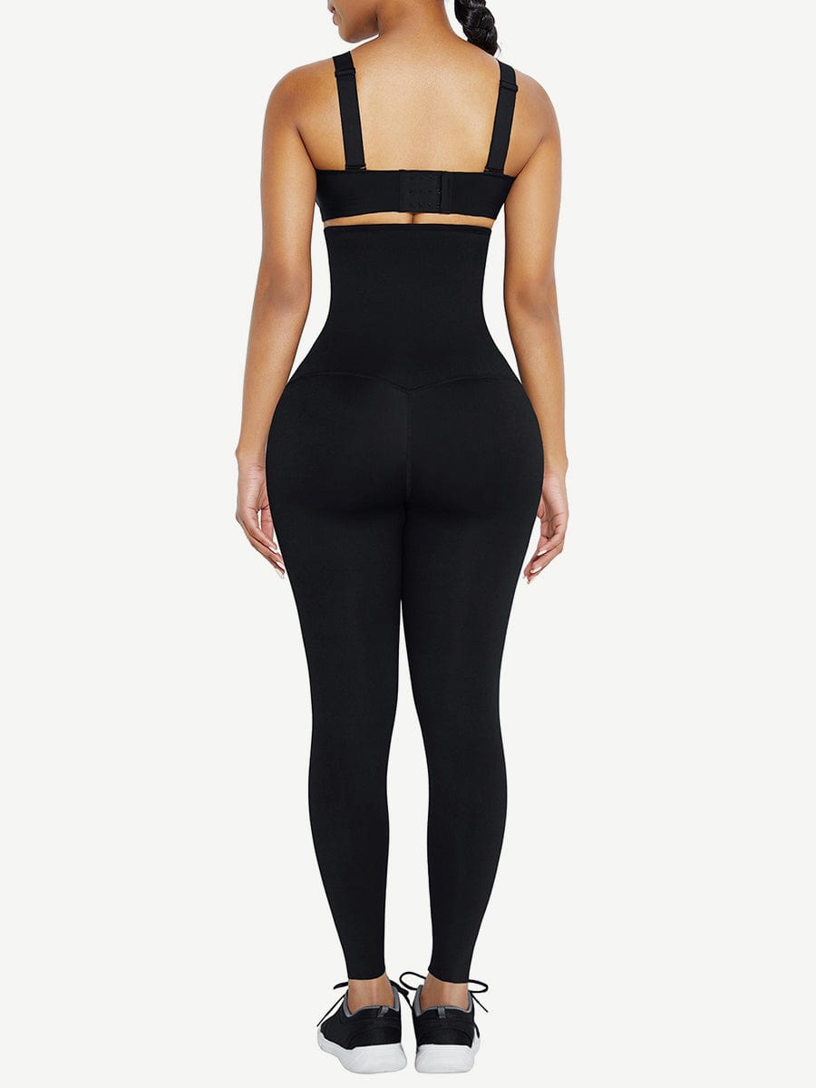 MT200430 — 2-in-1 High-Waisted Zip Shaping Leggings