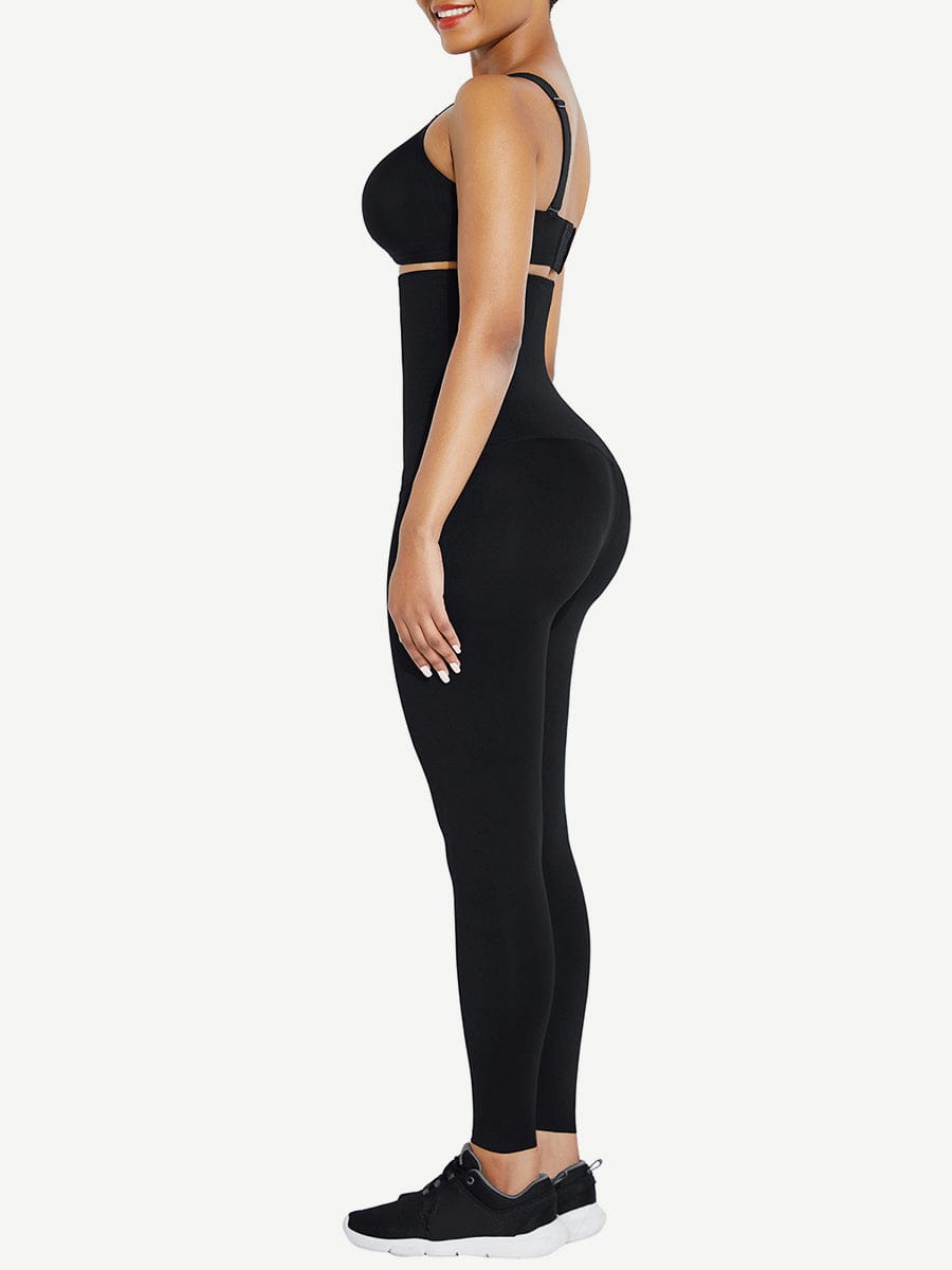 MT200430 — 2-in-1 High-Waisted Zip Shaping Leggings