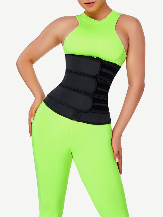 MT210237 — Latex Zip Waist Trainer with 7 Steel Bones