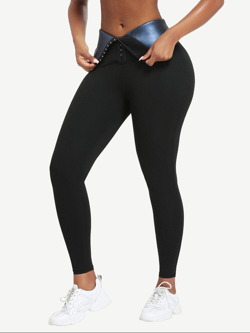 MT210248 — Neoprene Shaping Leggings with Wide Waistband