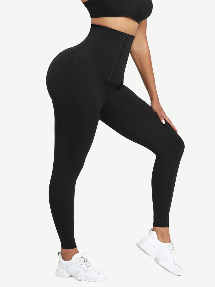 MT210248 — Neoprene Shaping Leggings with Wide Waistband