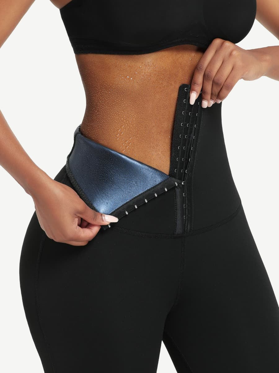MT210248 — Neoprene Shaping Leggings with Wide Waistband