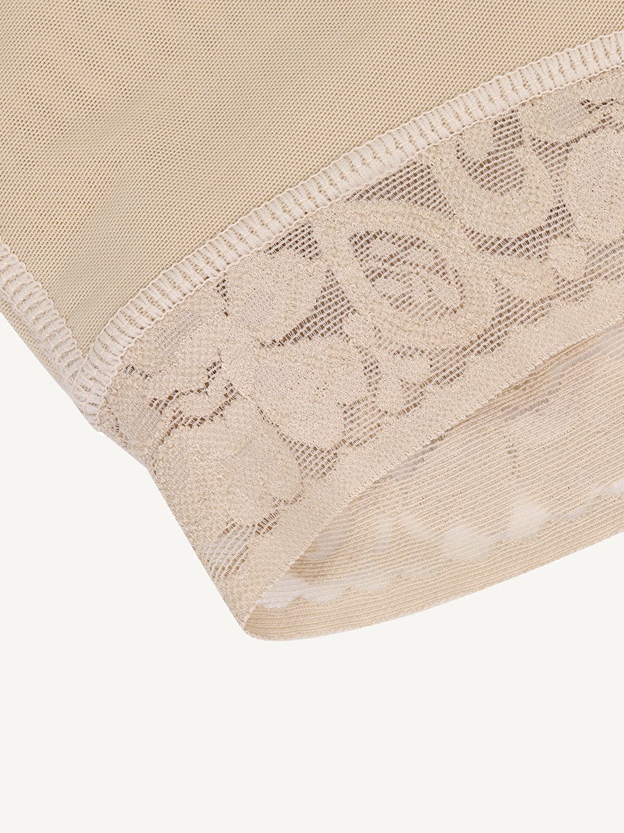 Gaine à soutien en U et zip avant