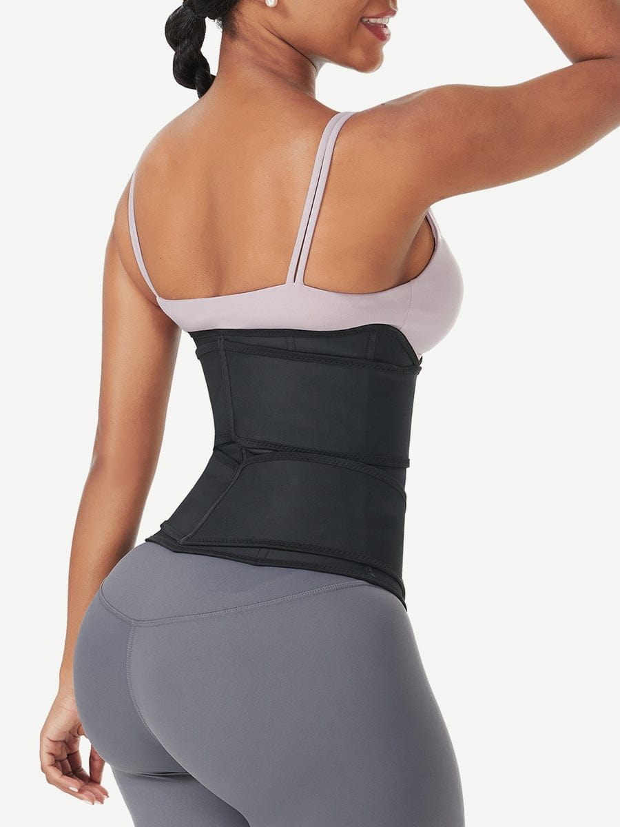 MT210298 — Underbust Latex Waist Trainer with Double Belts