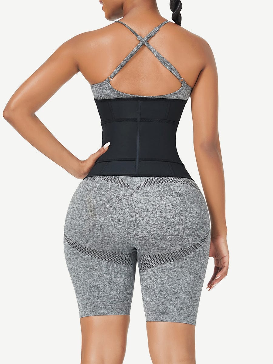 MT210299 — Bust-Support Latex Waist Trainer with Belt