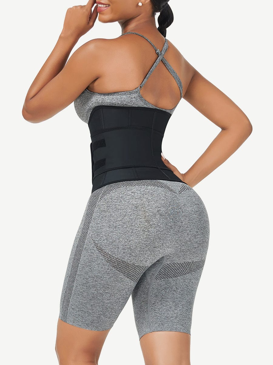 MT210299 — Bust-Support Latex Waist Trainer with Belt