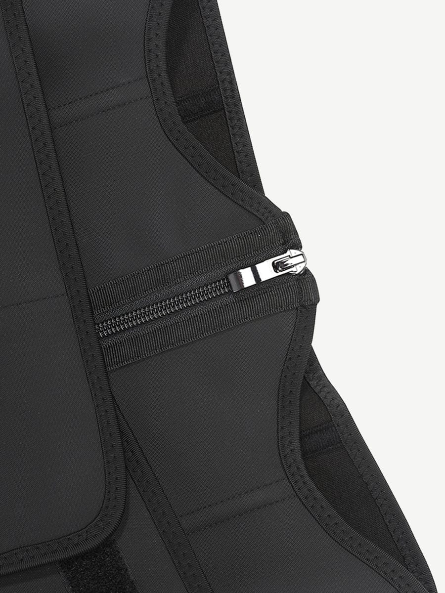 MT210299 — Bust-Support Latex Waist Trainer with Belt