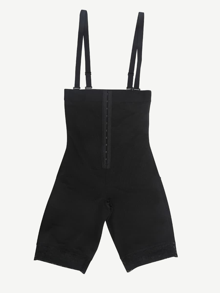 Short gainant taille haute longueur genou