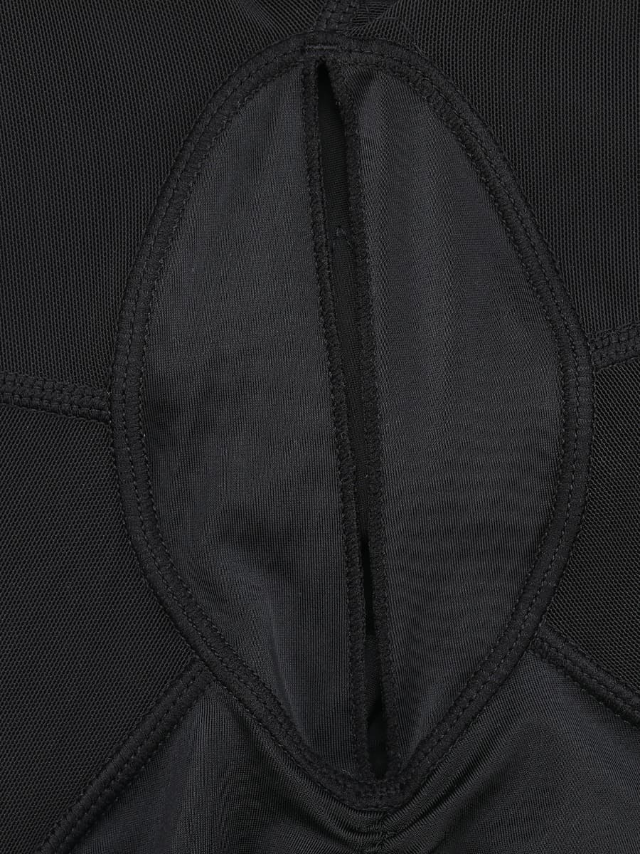 Short gainant taille haute longueur genou