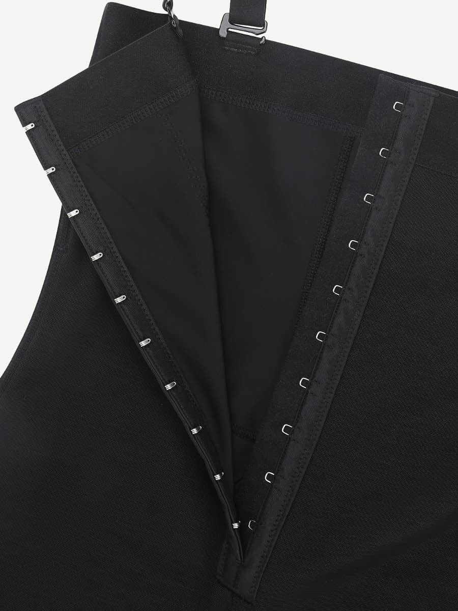 Short gainant taille haute longueur genou