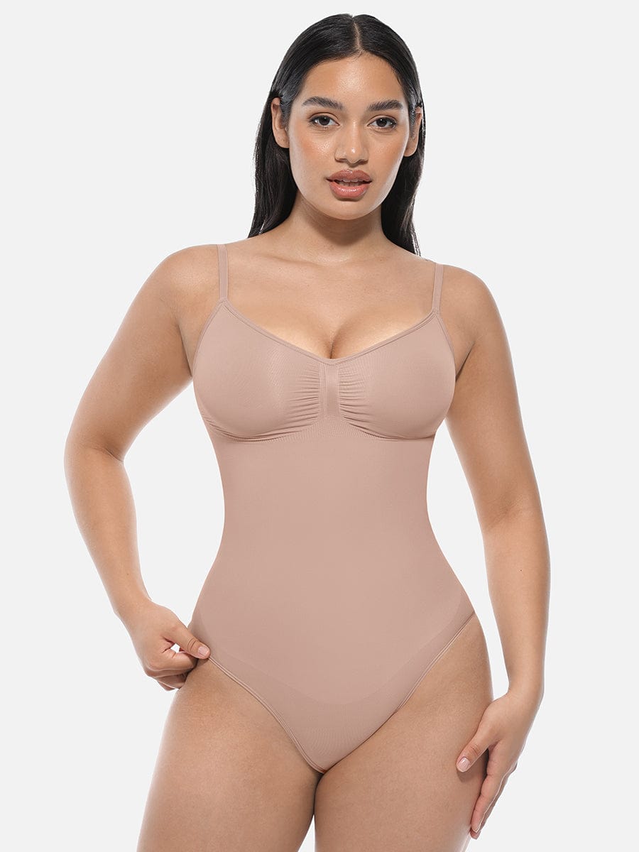 MT210349 — Body culotte gainant sans coutures avec maintien abdominal