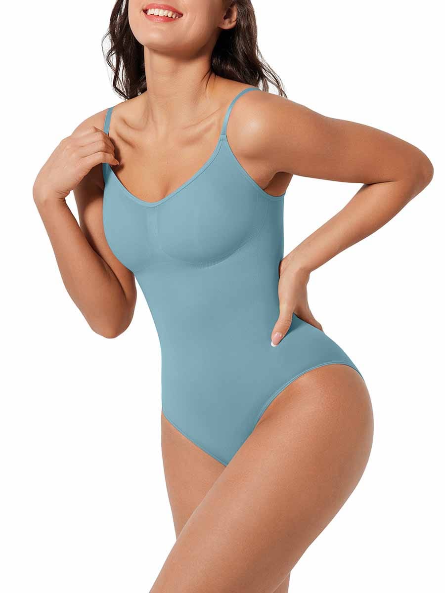MT210349 — Body culotte gainant sans coutures avec maintien abdominal