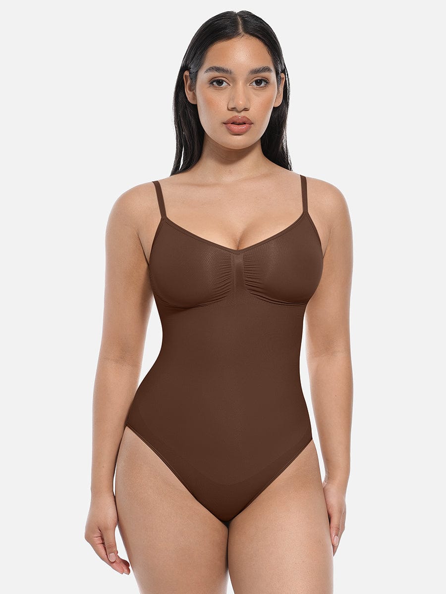 MT210349 — Body culotte gainant sans coutures avec maintien abdominal