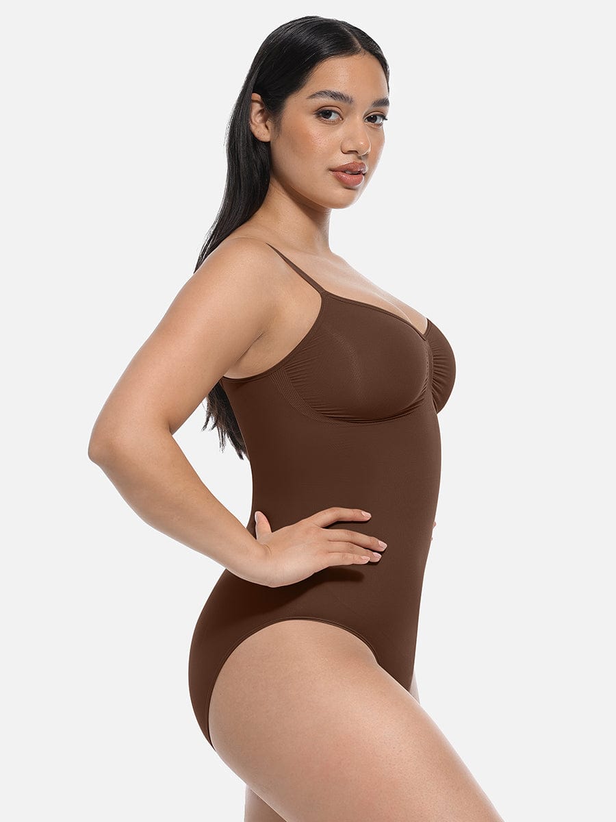 MT210349 — Body culotte gainant sans coutures avec maintien abdominal