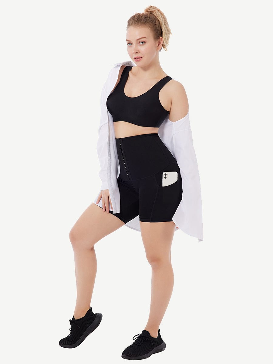 MT220042 — Pantalon gainant de sport avec poches latérales