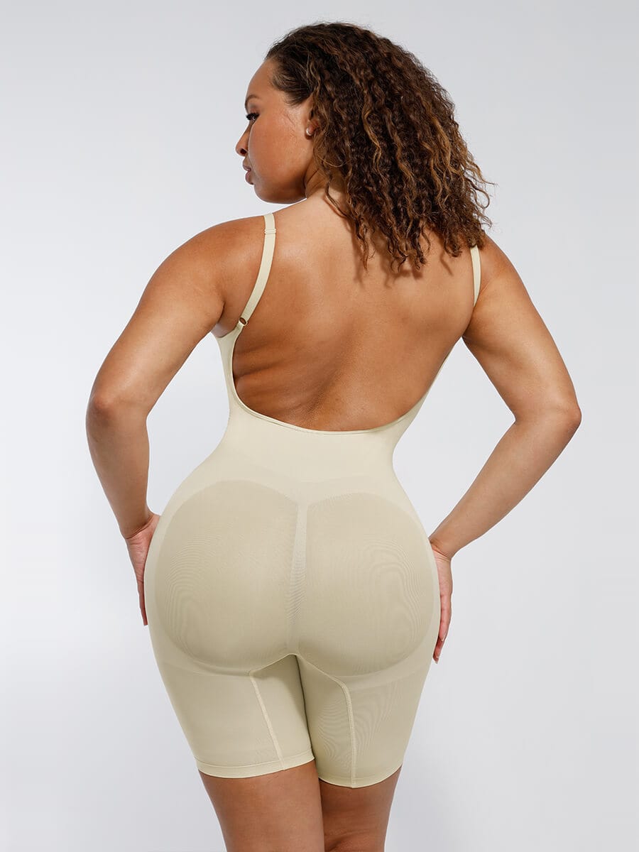 MT220145 — Gaine sans coutures dos bas et mi-cuisse