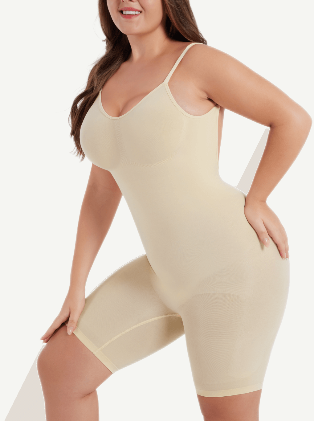 MT220145 — Gaine sans coutures dos bas et mi-cuisse