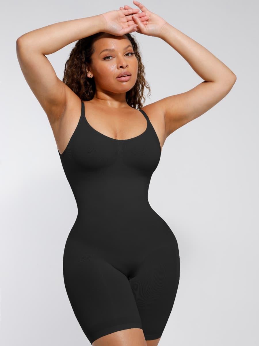 MT220145 — Gaine sans coutures dos bas et mi-cuisse