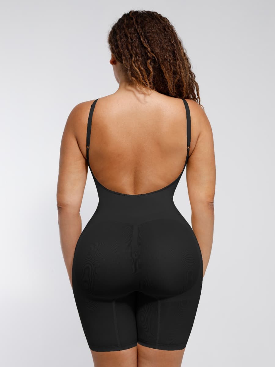MT220145 — Gaine sans coutures dos bas et mi-cuisse