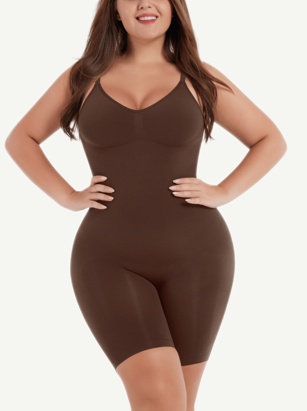 MT220145 — Gaine sans coutures dos bas et mi-cuisse
