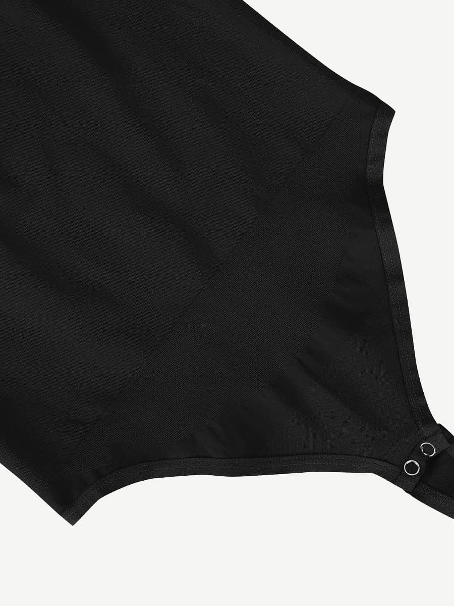 MT220165 — Seamless Crew-Neck Shaping Thong Bodysuit