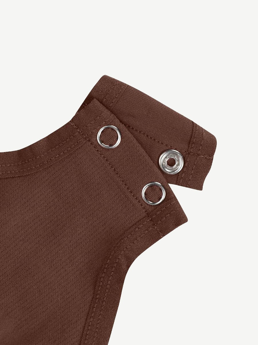 MT220165 — Seamless Crew-Neck Shaping Thong Bodysuit