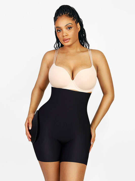 MT230007 — Air Slim High-Waisted Shaping Shorts with Removable Hip Pads