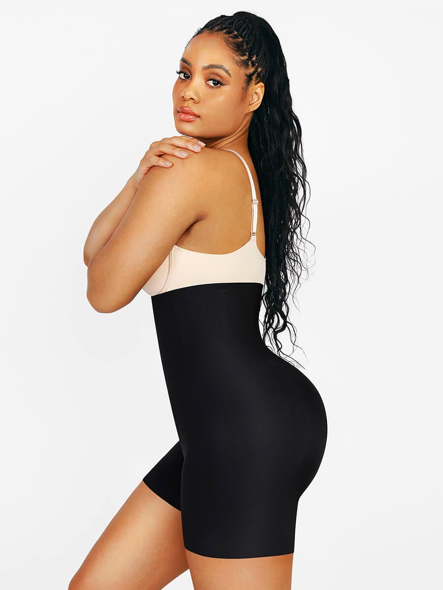 MT230007 — Air Slim High-Waisted Shaping Shorts with Removable Hip Pads