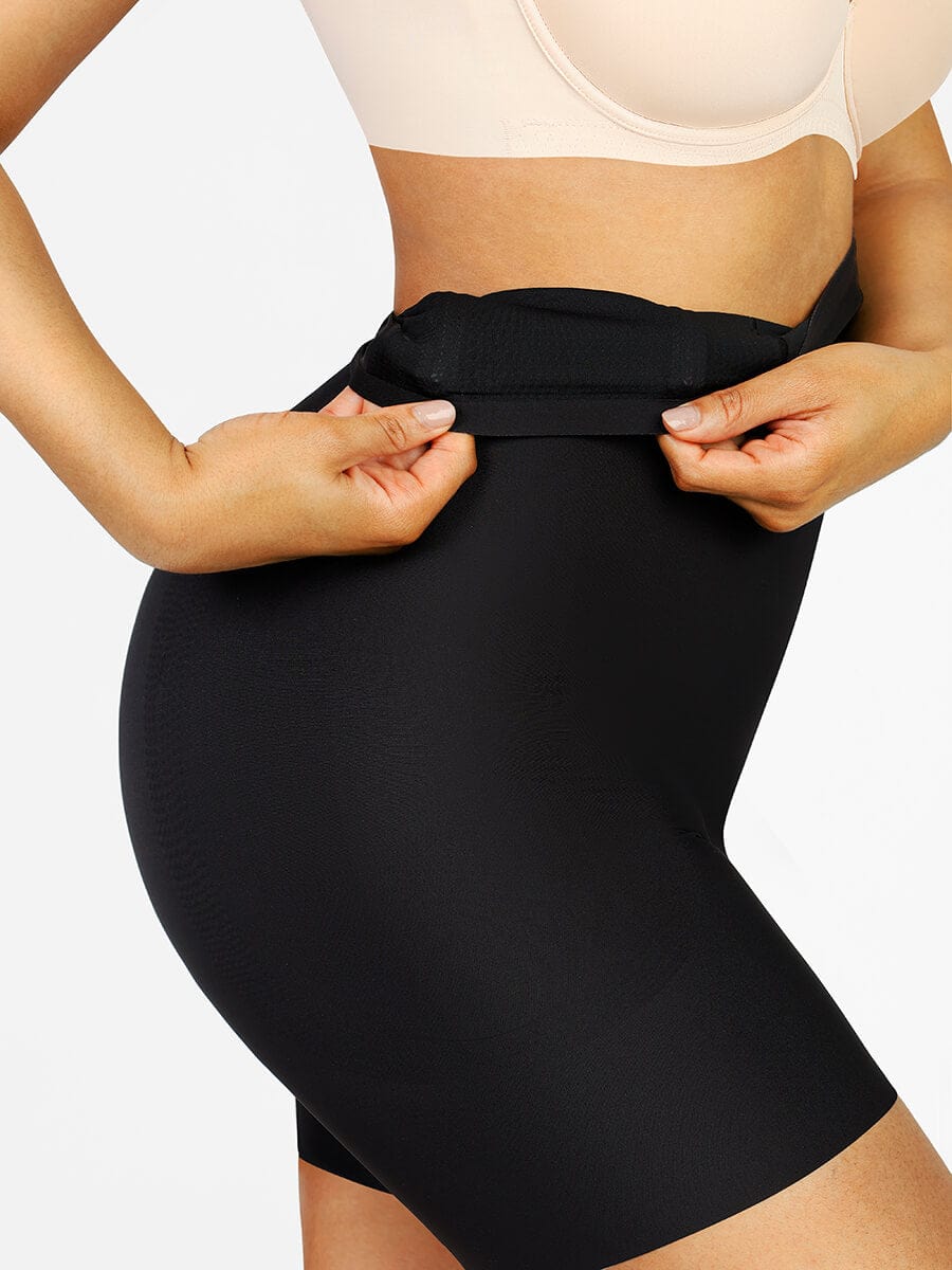 MT230007 — Air Slim High-Waisted Shaping Shorts with Removable Hip Pads