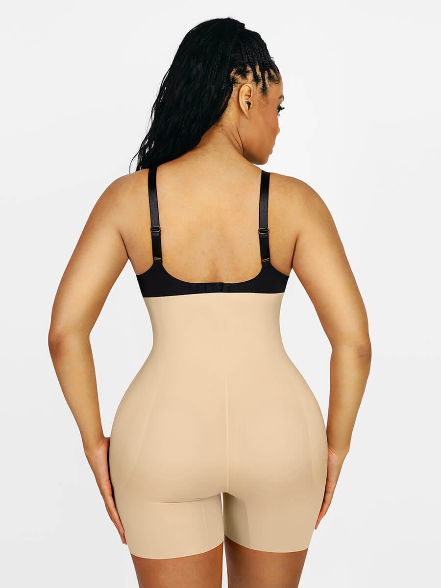 MT230007 — Air Slim High-Waisted Shaping Shorts with Removable Hip Pads