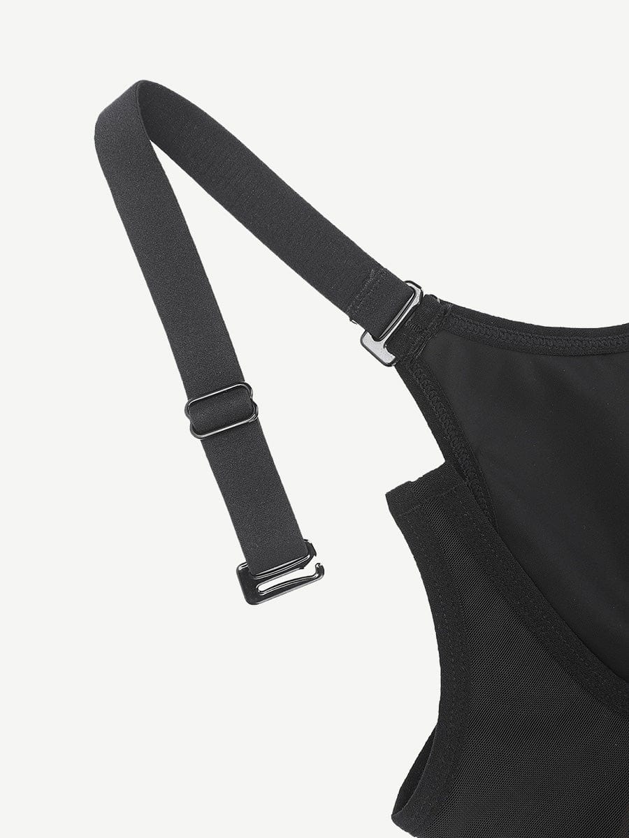 Gaine en latex à poitrine ouverte