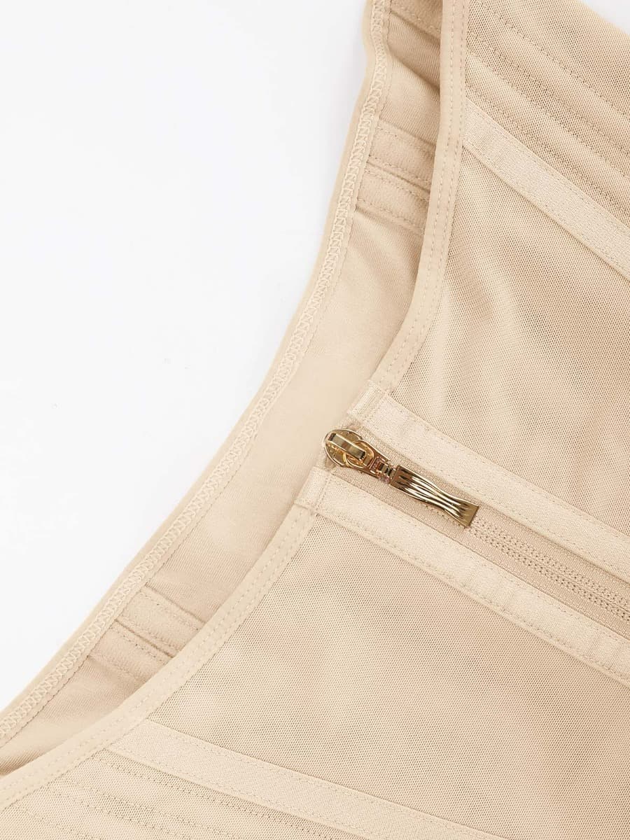 MT230332 — Ceinture gainante à forte compression avec 15 baleines en acier