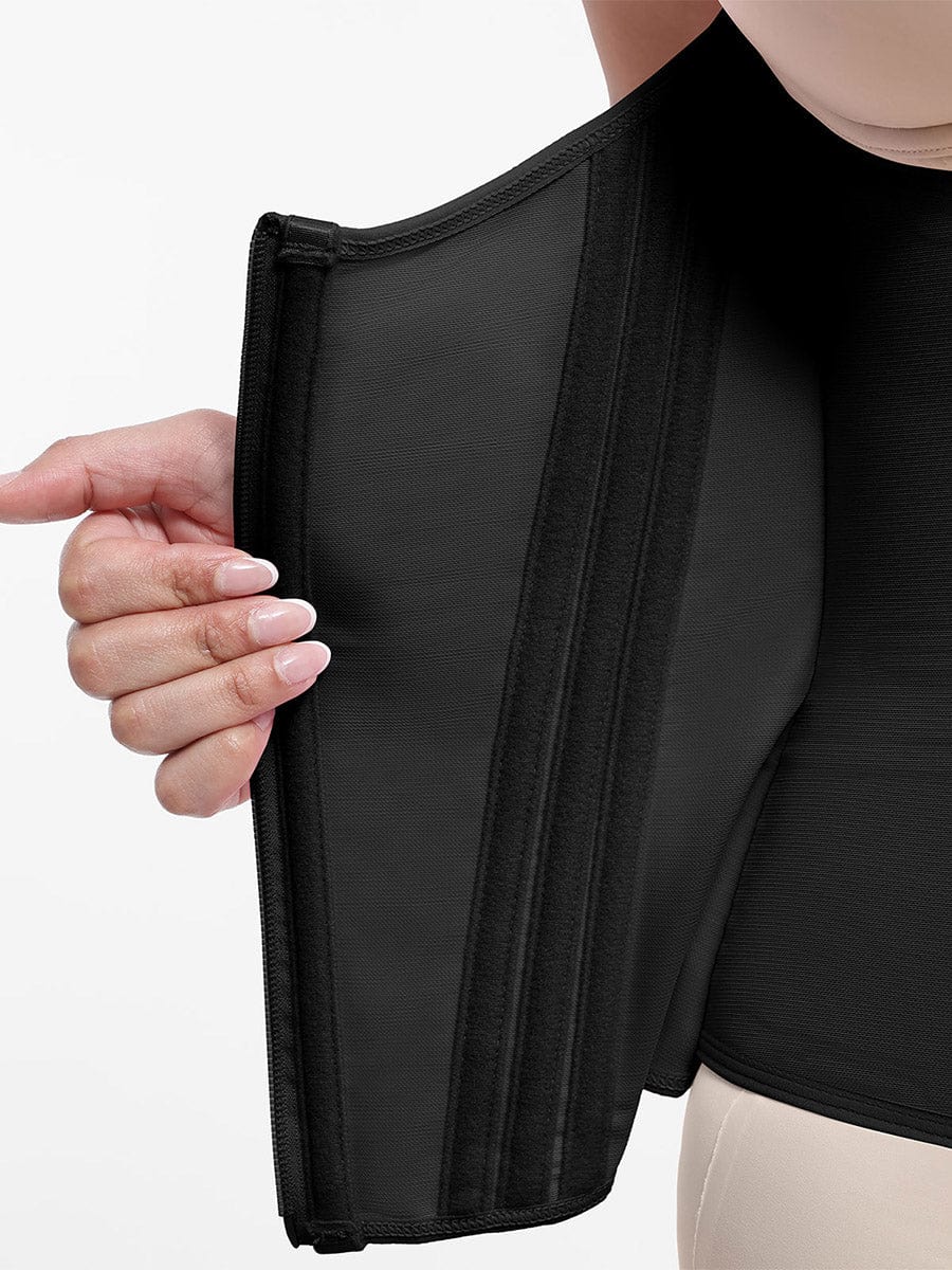 MT230332 — Ceinture gainante à forte compression avec 15 baleines en acier
