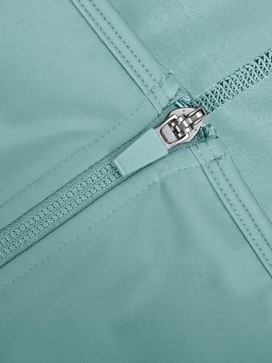 MT230360 — Zip-Front Sports Sauna Jumpsuit