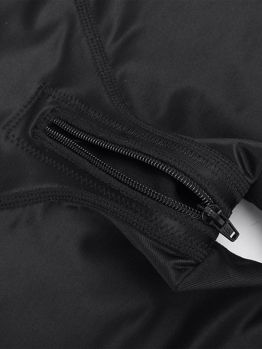 Gaine couvrante à fermeture zippée latérale