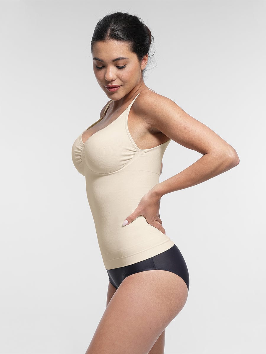 MT240031 — Débardeur gainant sans coutures avec maintien poitrine