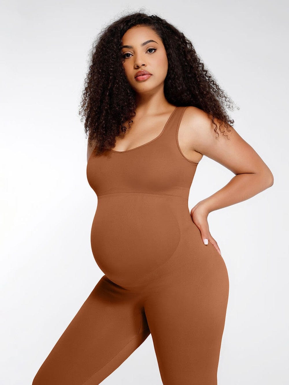 MT240050 — Seamless Maternity Support Jumpsuit