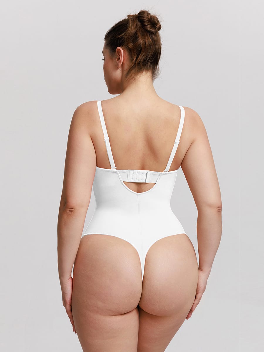 MT240054 — Strapless Underwire Shaping Thong Bodysuit
