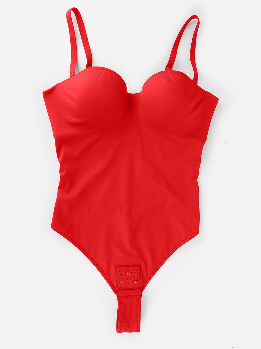 MT240054 — Strapless Underwire Shaping Thong Bodysuit