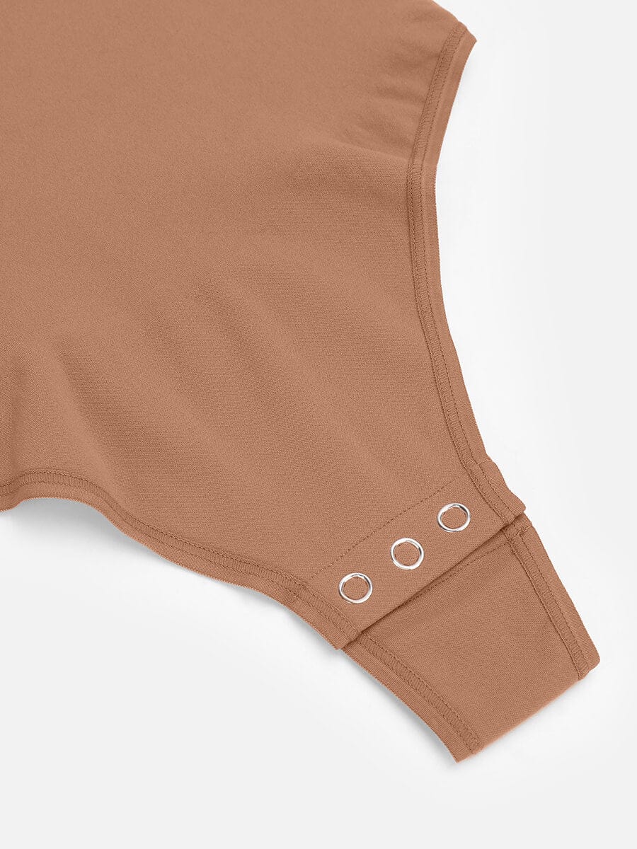 MT240067 — Body string gainant sans coutures à manches longues