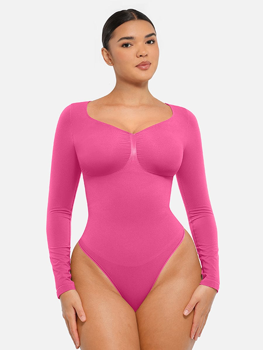 MT240067 — Body string gainant sans coutures à manches longues